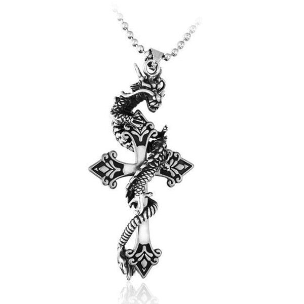 Collier Dragon Homme