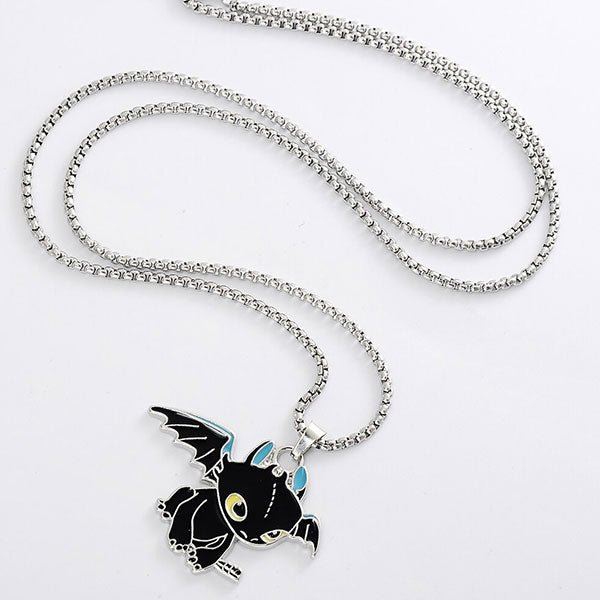 Collier dragon krokmou