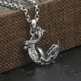 Collier Dragon Lunaire