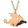 Collier Dragon Minimaliste