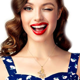Collier dragon or