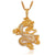 Collier dragon or