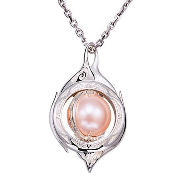 Collier Dragon Perle Incandescente