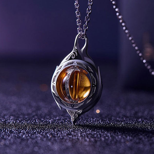 Collier Dragon Perle Incandescente