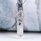 Collier Dragon Pierre Naturelle