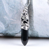Collier Dragon Pierre Naturelle
