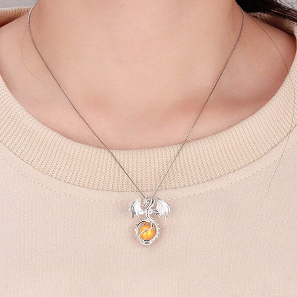 Collier Dragon Pour Femme