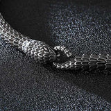 Collier Dragon Serpent (Acier)