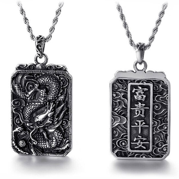 Collier Dragon Talisman