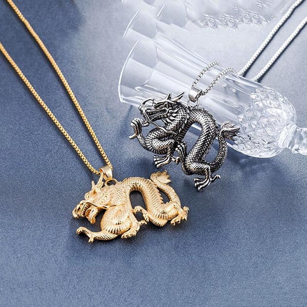 Collier Dragon Zodiaque