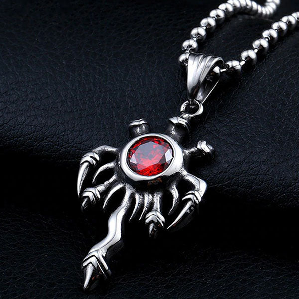 Collier épée ardente