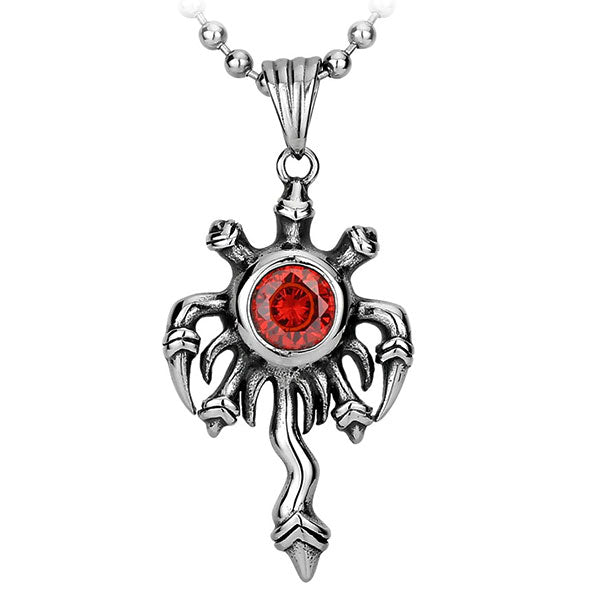 Collier épée ardente