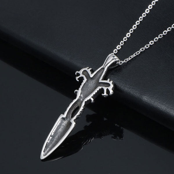 Collier Dragon Duelliste (Acier)