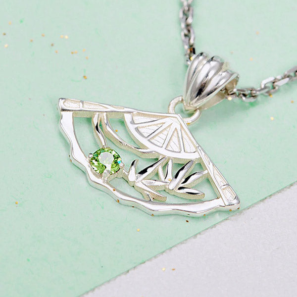 Collier éventail du dragon