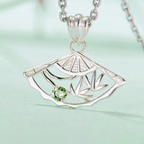 Collier eventail du dragon