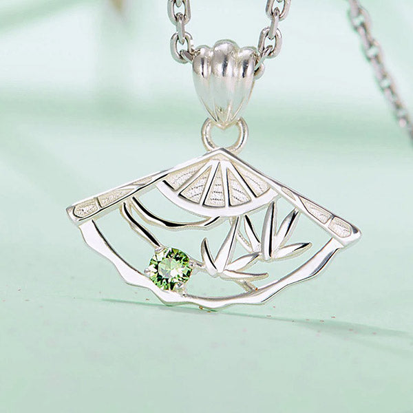 Collier eventail du dragon