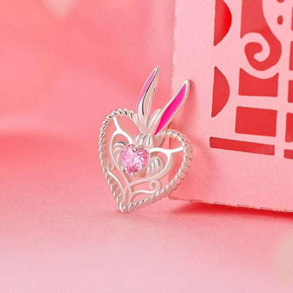 Collier Dragon Lapin (Argent)