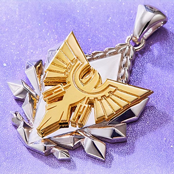 Collier Phoenix Dore