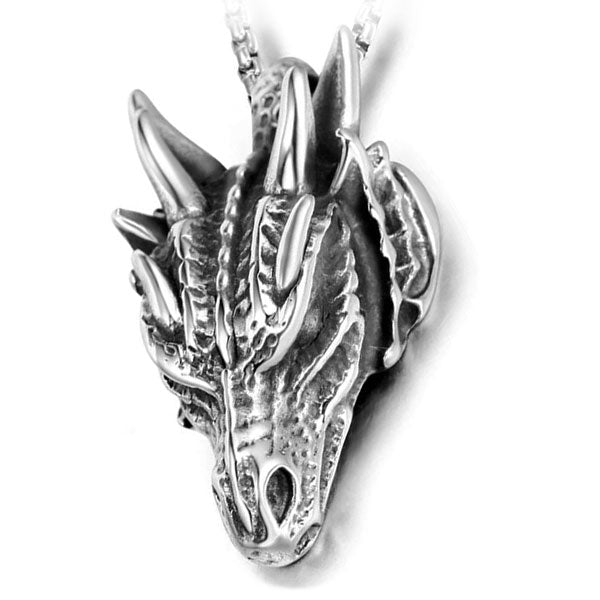 Collier Tête Dragon