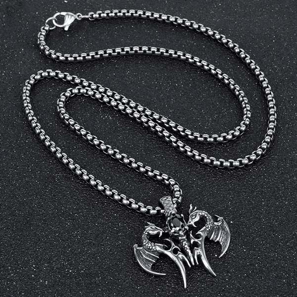 Collier torque dragon