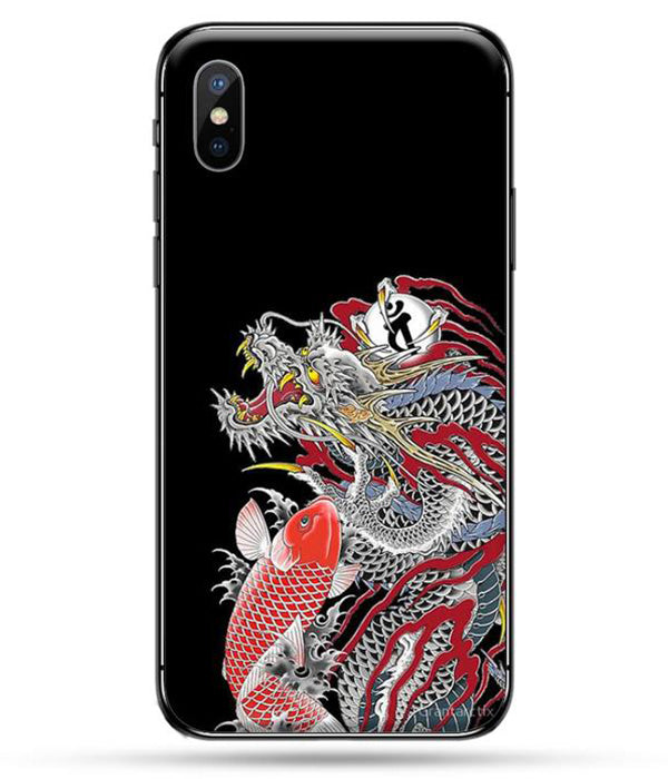 Coque Dragon Carpe Koï