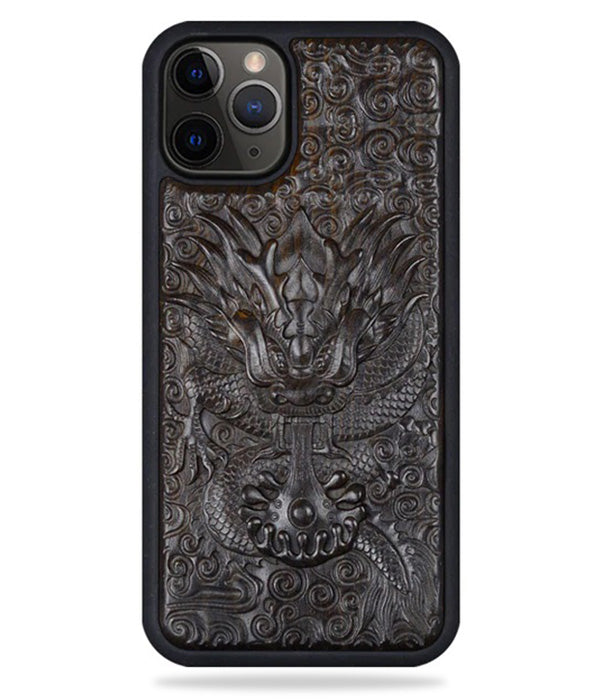 Coque Dragon En Bois