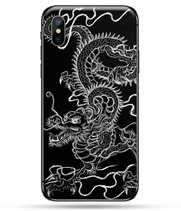 Coque Dragon Japonais Ancien