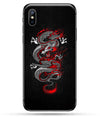 Coque Dragon Japonais Rouge