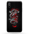 Coque Dragon Japonais Rouge