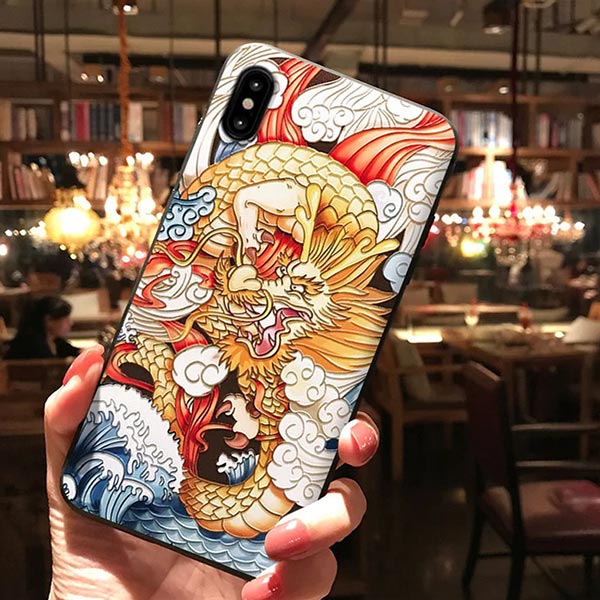 Coque Dragon Nuageux