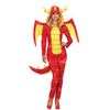 Déguisement Dragon Rouge Femme