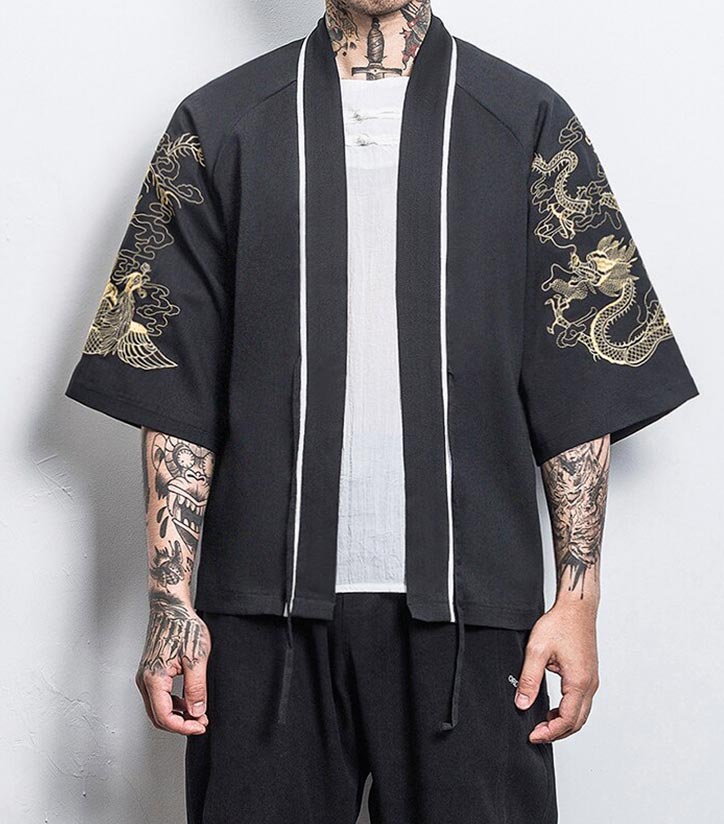 Dragon haori kimono