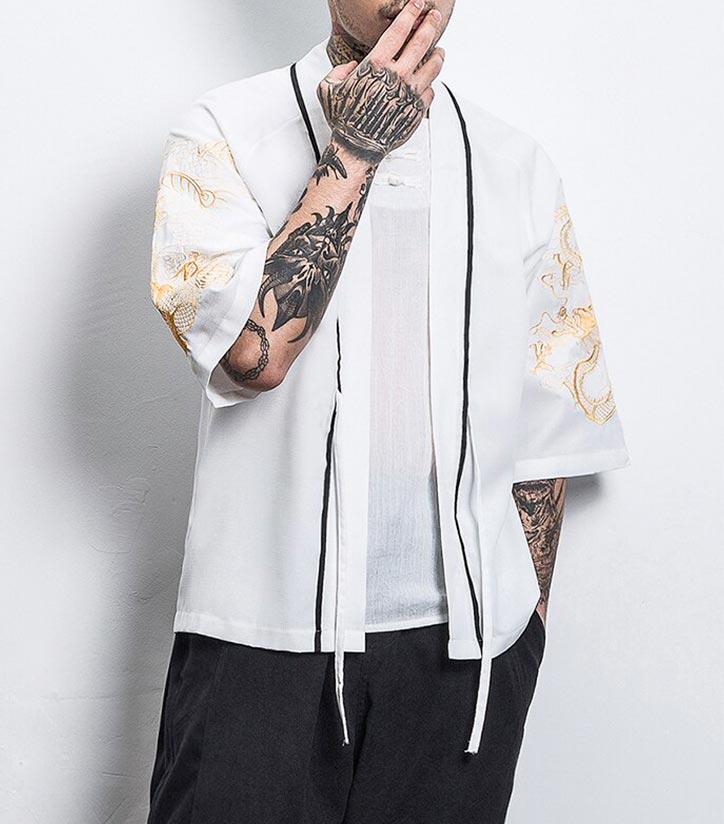 Dragon haori kimono