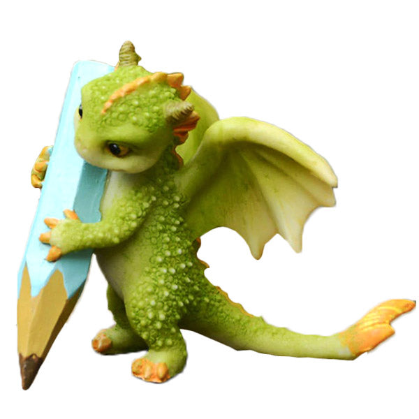 figurine dragon en résine