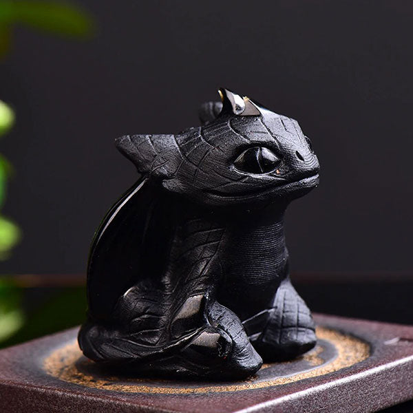 Figurine dragon krokmou