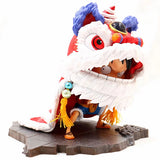 Figurine dragon luffy