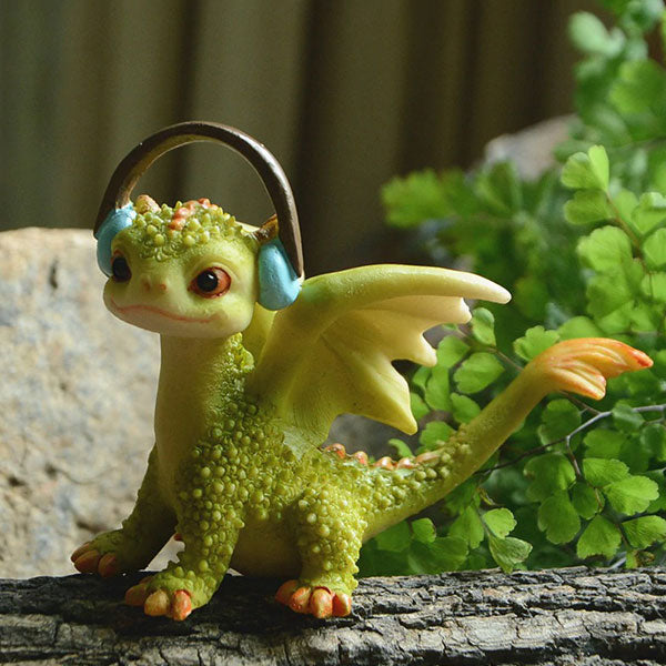 Figurine Dragon Musicien