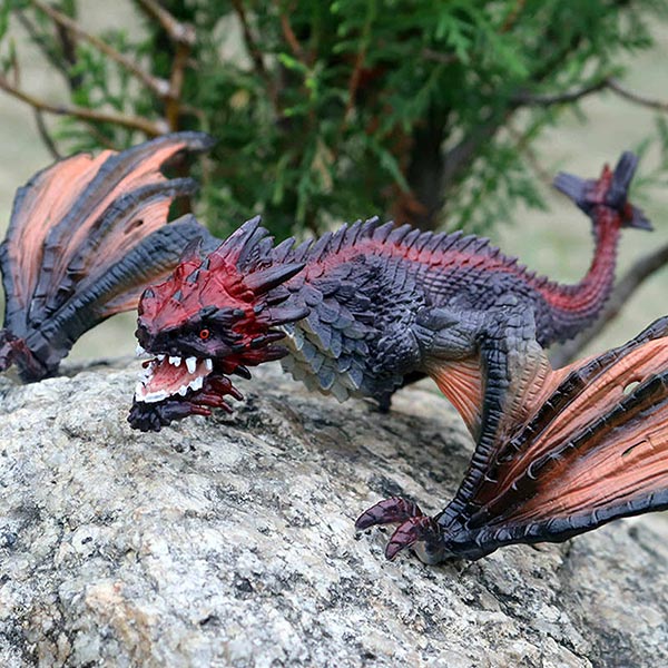Figurine Dragon Noir