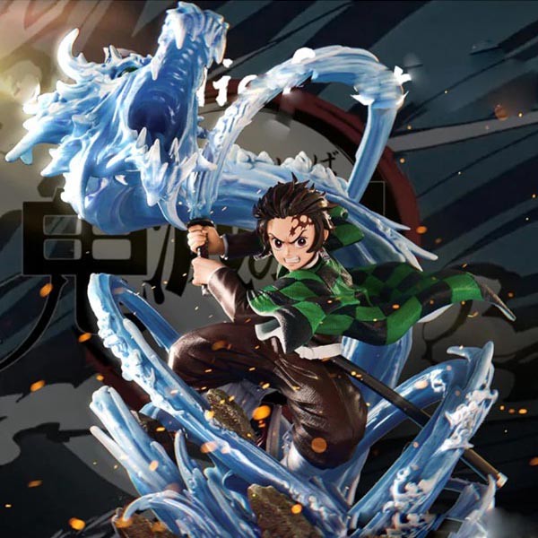 Figurine dragon tanjiro kamado