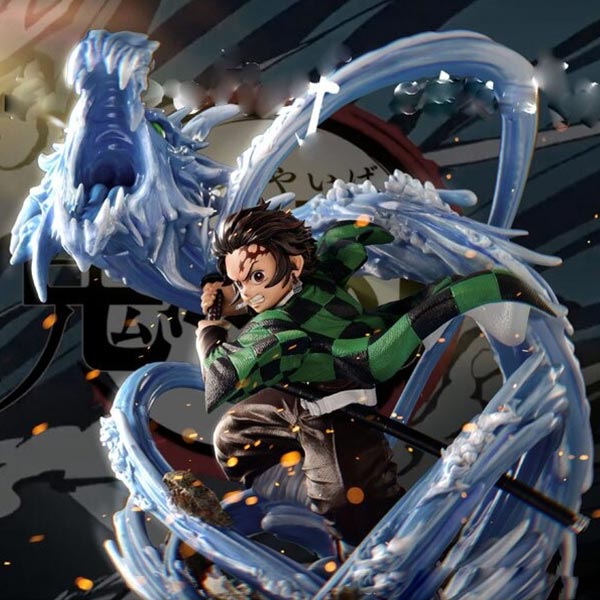 Figurine dragon tanjiro kamado