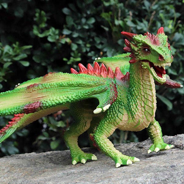 Figurine Dragon Vert