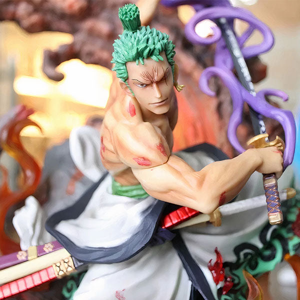 figurine dragon zoro vs kaido