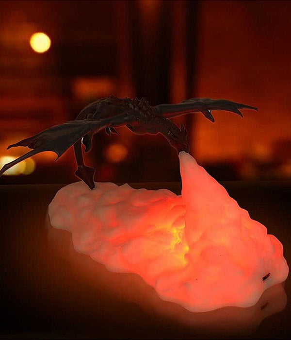 Figurine Lampe Dragon