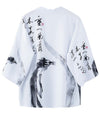 Kimono blanc homme