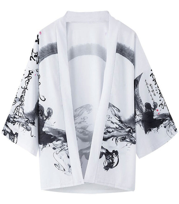 Kimono blanc japonais