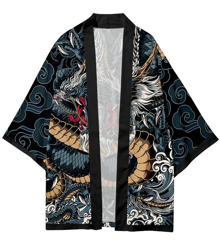 Men's Chinese Dragon Kimono