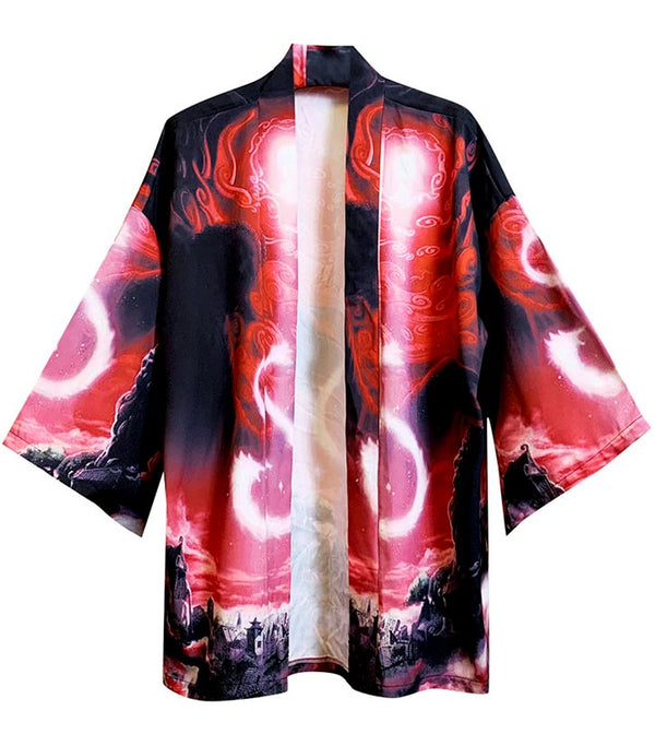 Kimono chinois rouge