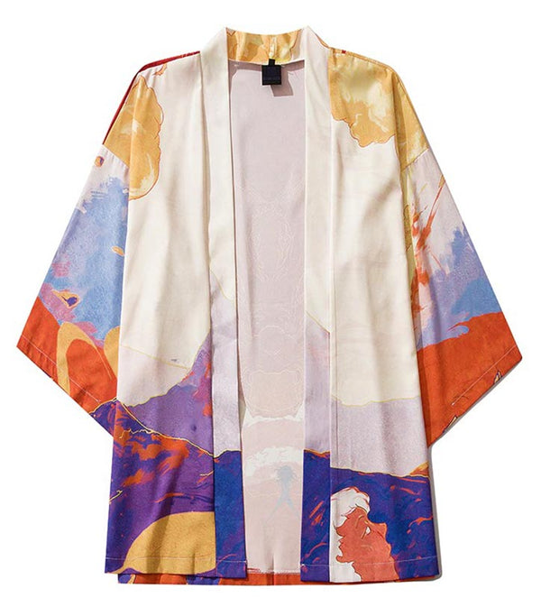 Kimono Dragon De Feu