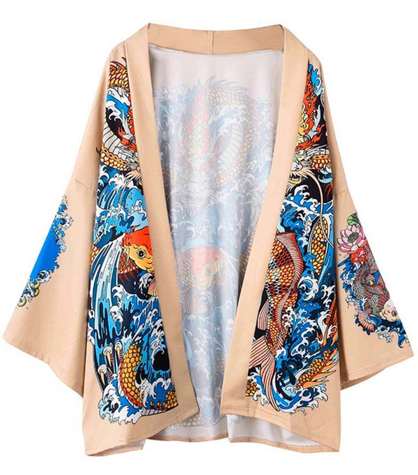 Kimono dragon femme