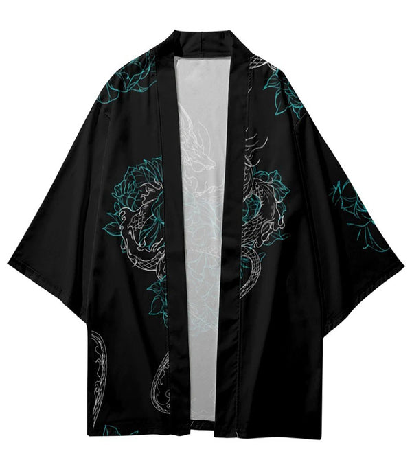 Kimono Dragon Floral